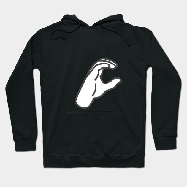 american sign language, Hoodie by Rabie